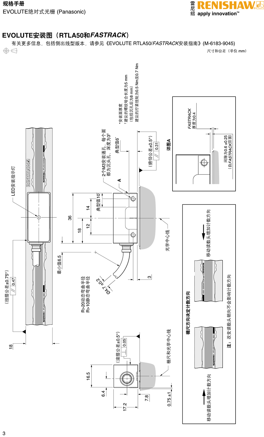 EVOLUTE绝对式光栅 (Panasonic)