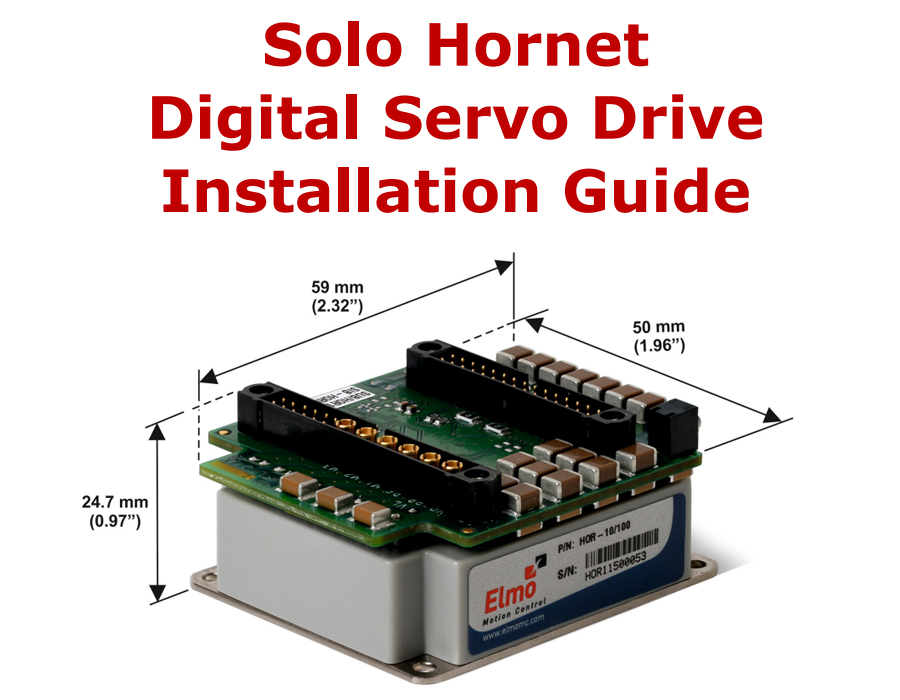 Solo Hornet 驱动器