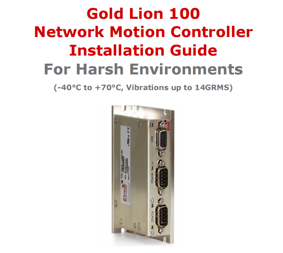 Gold LION 控制器安装