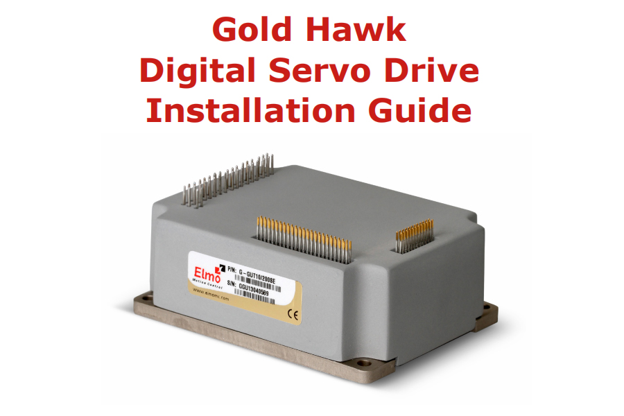 Gold Hawk 伺服驱动器安装