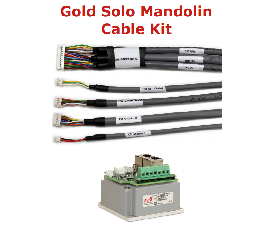 Gold Solo Mandolin电缆套件