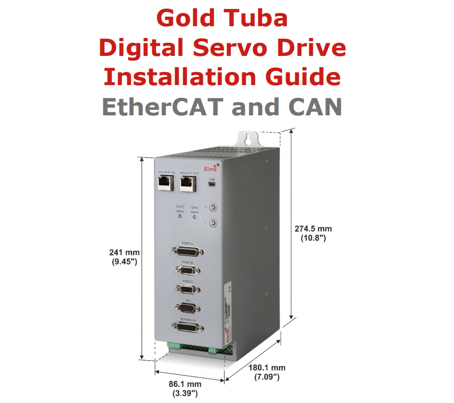 Gold Tuba 系列交流伺服驱动器